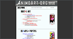 Desktop Screenshot of animoart.org