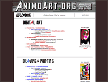 Tablet Screenshot of animoart.org